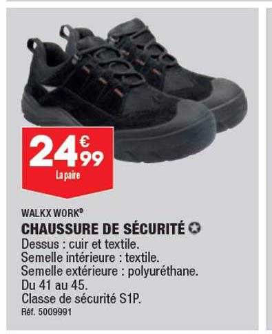 Chaussure De Sécurité Walkx Work