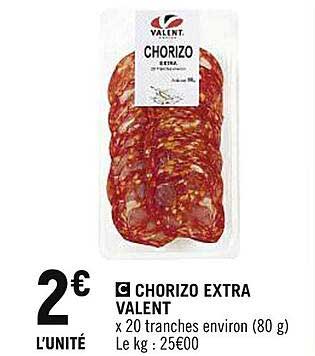 Chorizo Extra Valent