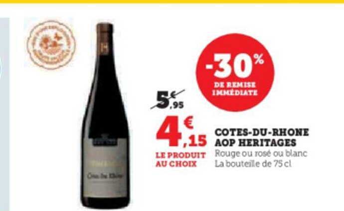 côtes-du-rhône aop héritages