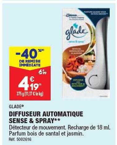 diffuseur automatique sense & spray