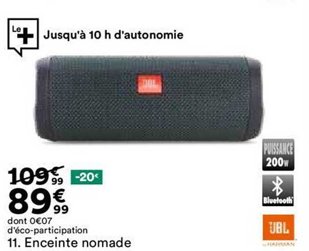 Enceinte Nomade Jbl
