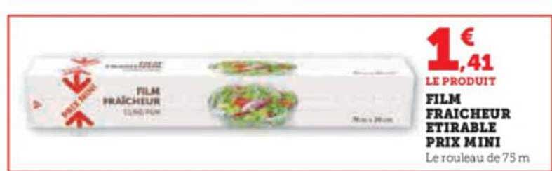 film fraîcheur étirable prix mini