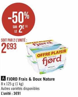 Fjord Frais & Doux Nature