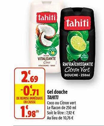 Gel Douche Tahiti