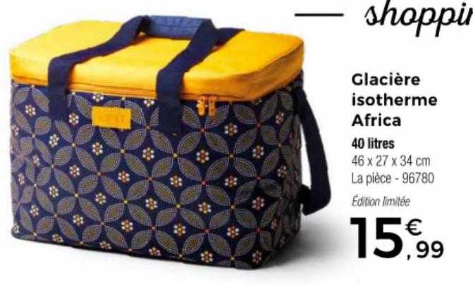glacière isotherme africa