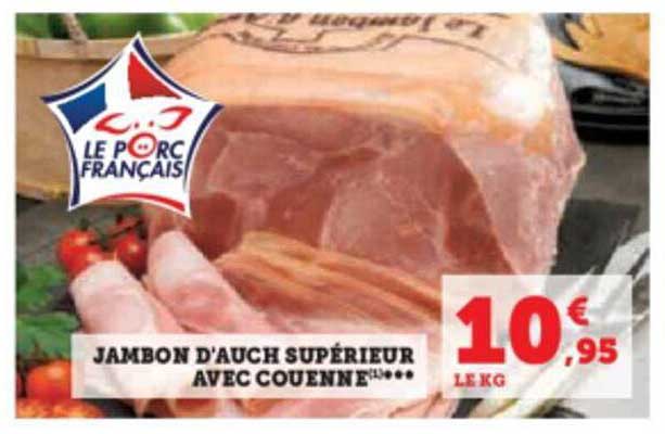jambon d'auch supérieur avec couenne