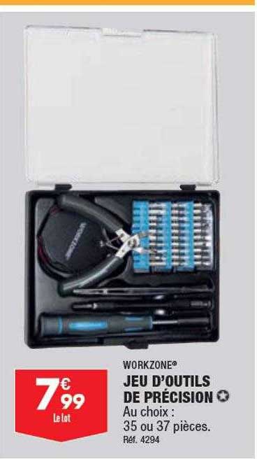 jeu d'outils de précision workzone