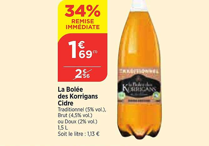 la bolée des korrigans cidre