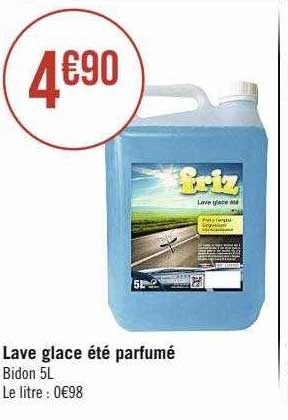 lave glace été parfumé friz
