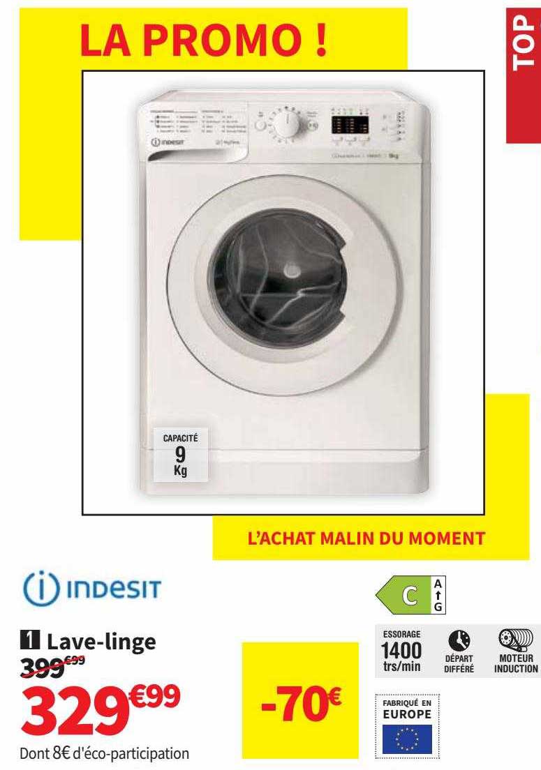 lave-linge indesit