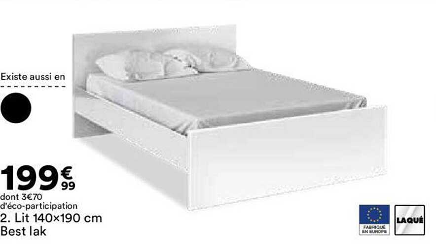 lit 140x190cm best lak