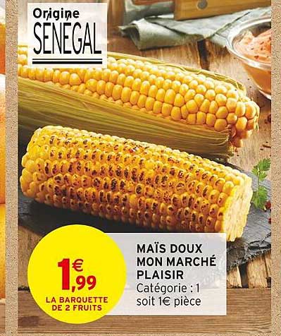 maïs doux mon marché plaisir