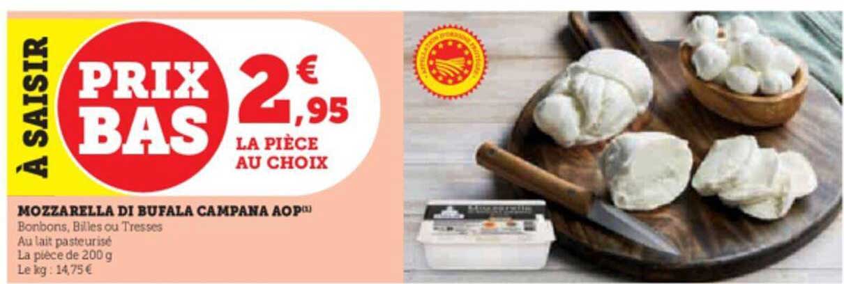 Mozzarella Di Bufala Campana Aop