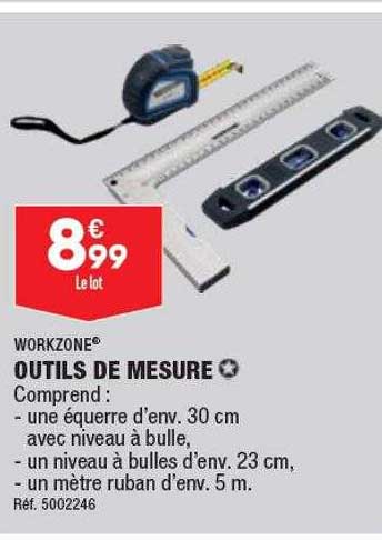 outils de mesure workzone