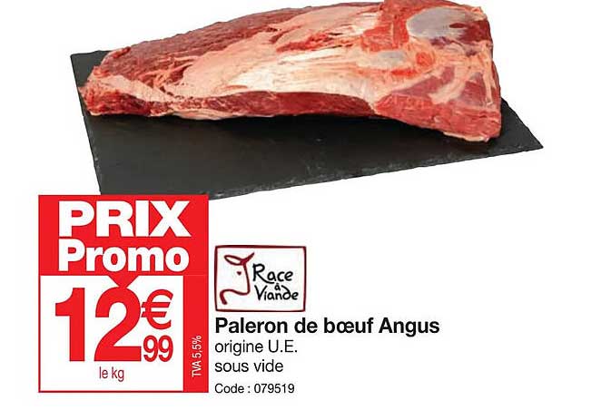 paleron de bœuf angus