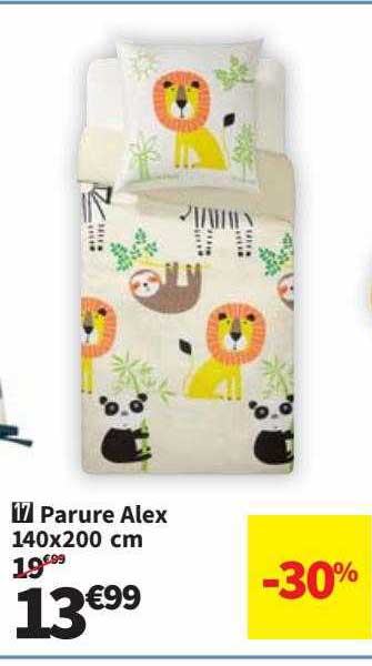 parure alex 140x200 cm