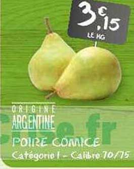 poire comice