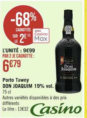 porto tawny don joaquim 19% vol