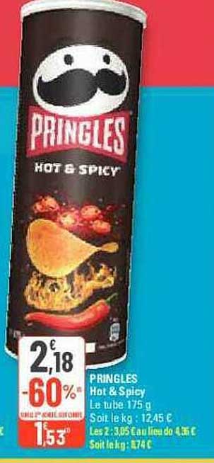 pringles hot & spicy