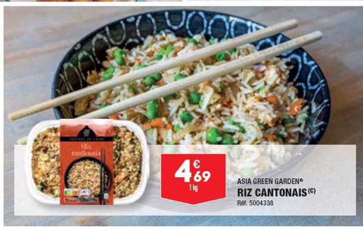 riz cantonais asia green garden