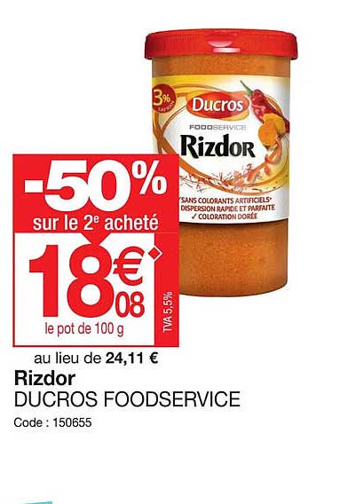 rizdor ducros foodservice