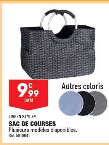 sac de courses live in style