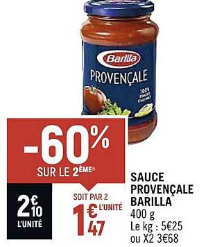 Sauce Provençale Barilla