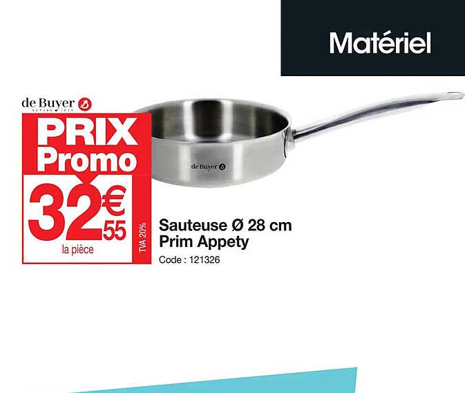 sauteuse ø28cm prim appety
