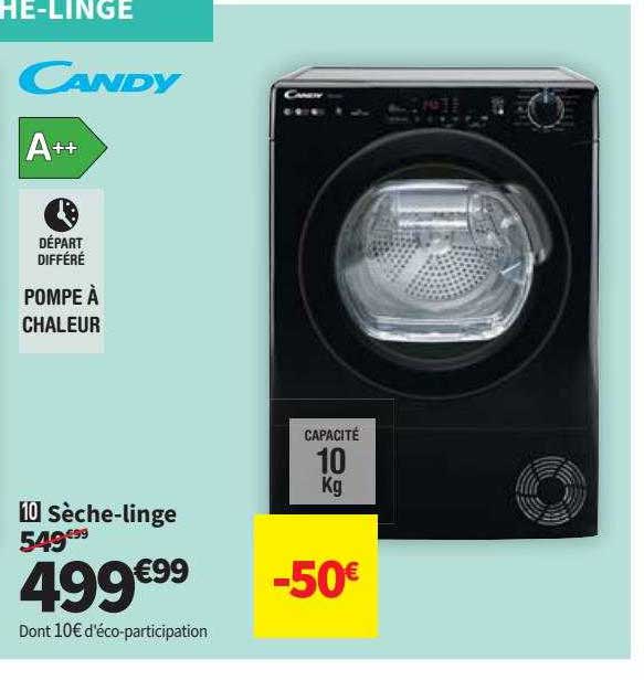 sèche-linge candy