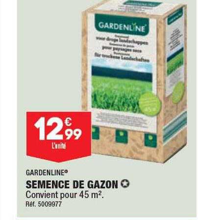 semence de gazon gardenline