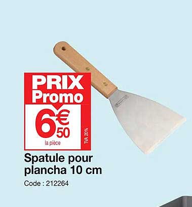 Spatule Pour Plancha 10 Cm