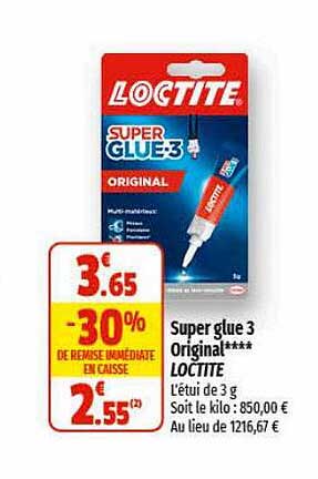 Super Glue 3 Original Loctite