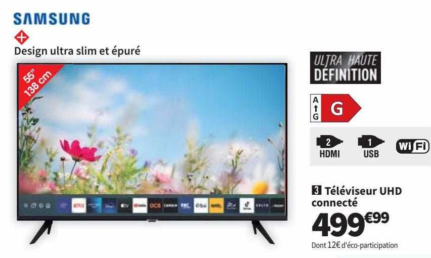 Téléviseur Uhd Connecté Samsung