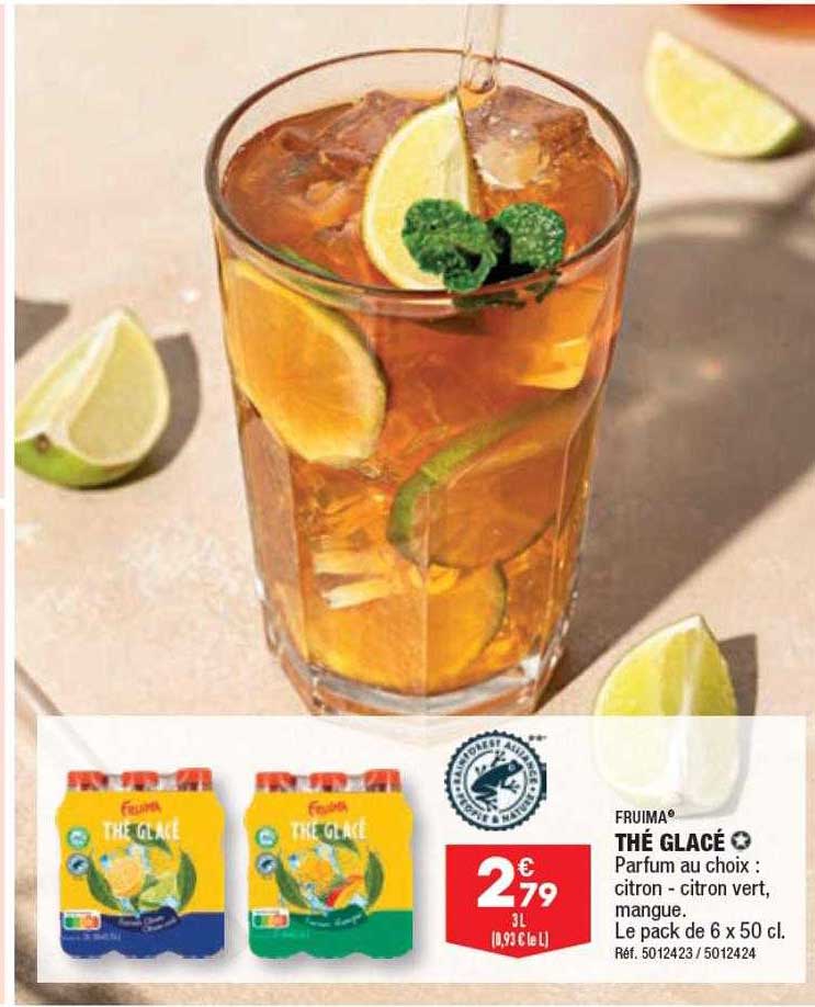 Thé Glacé Fruima