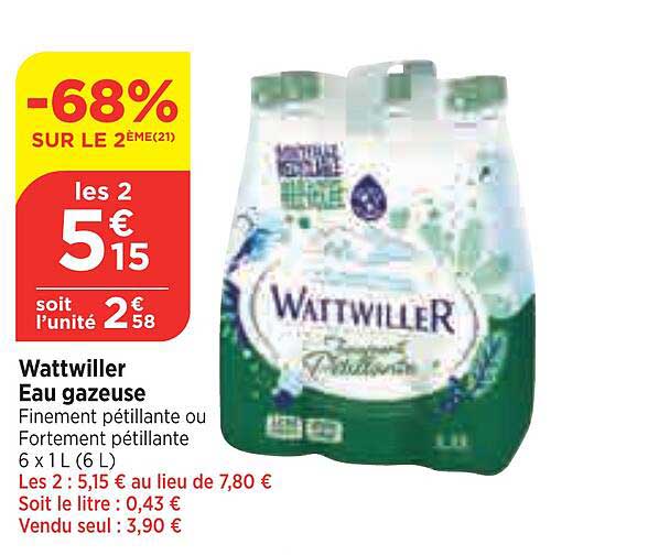 Wattwiller Eau Gazeuse