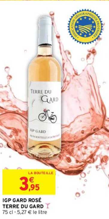 Igp Gard Rosé Terre Du Gard