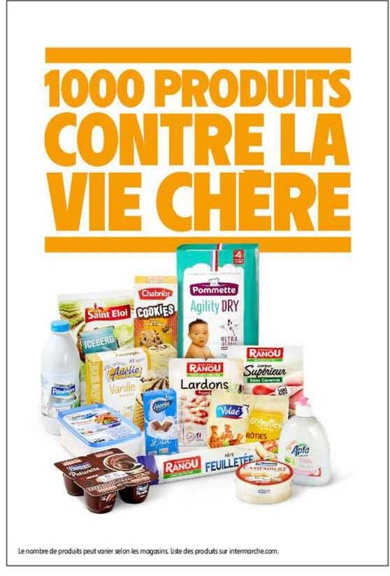 1000 produits contre la vie chère