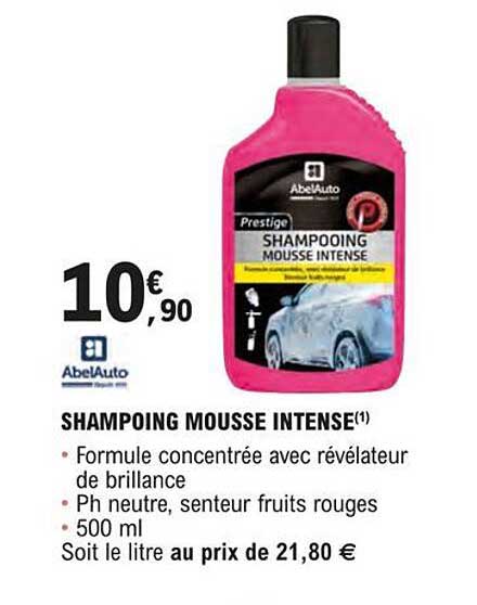 Abelauto Shampoing Mousse Intense