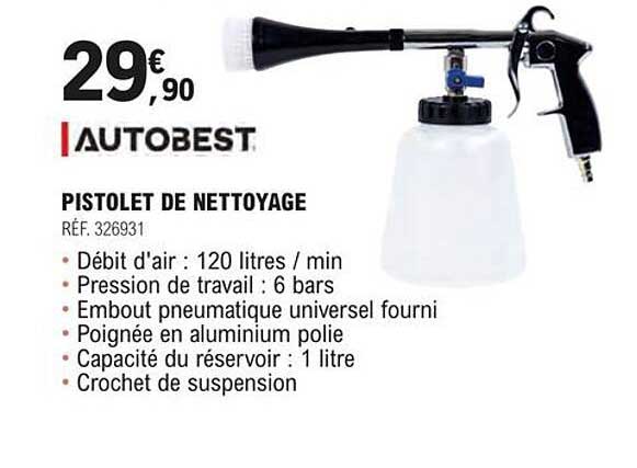 autobest pistolet de nettoyage
