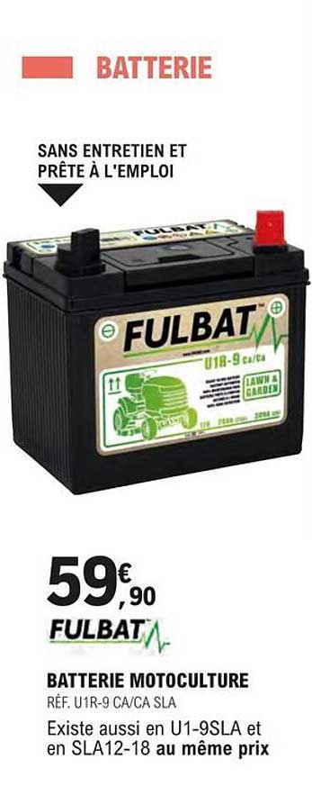 batterie motoculture fulbat