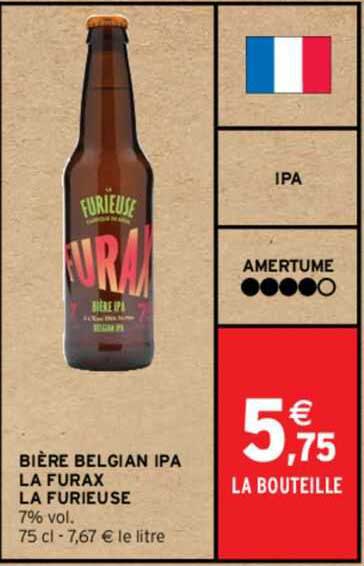 bière belgian ipa la furax la furieuse