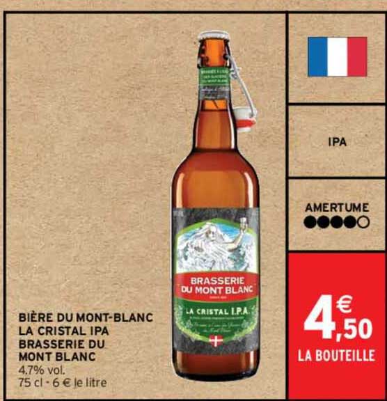 bière du mont-blanc la cristal ipa brasserie du mont blanc