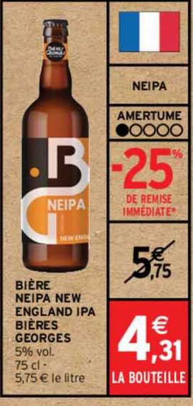 Bière Neipa New England Ipa Bières Georges