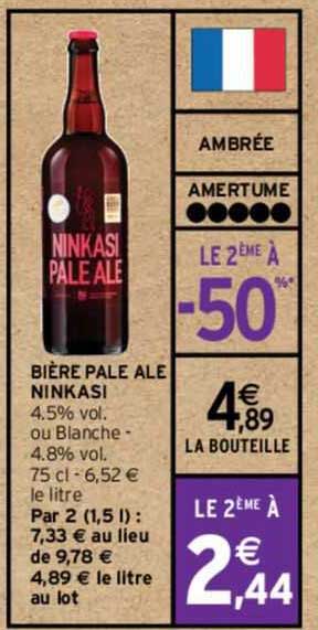 bière pale ale ninkasi