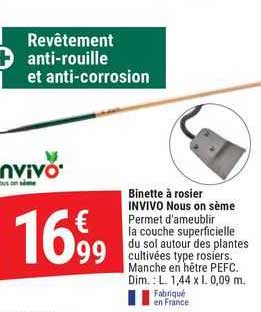 binette à rosier invivo nous on sème