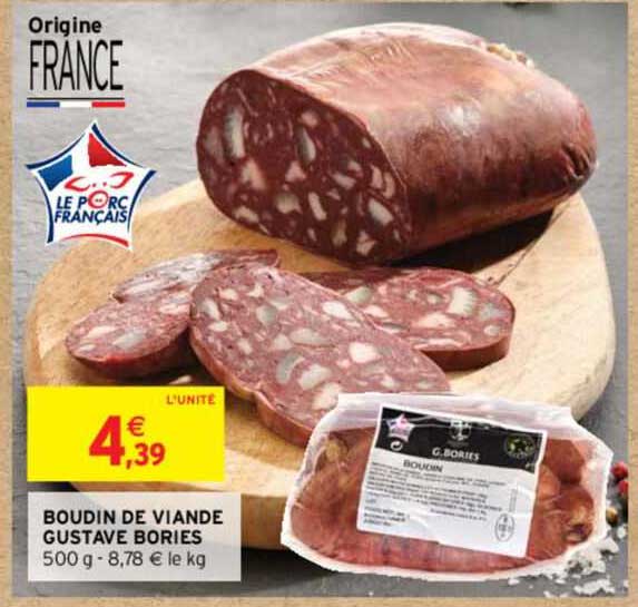 boudin de viande gustave bories