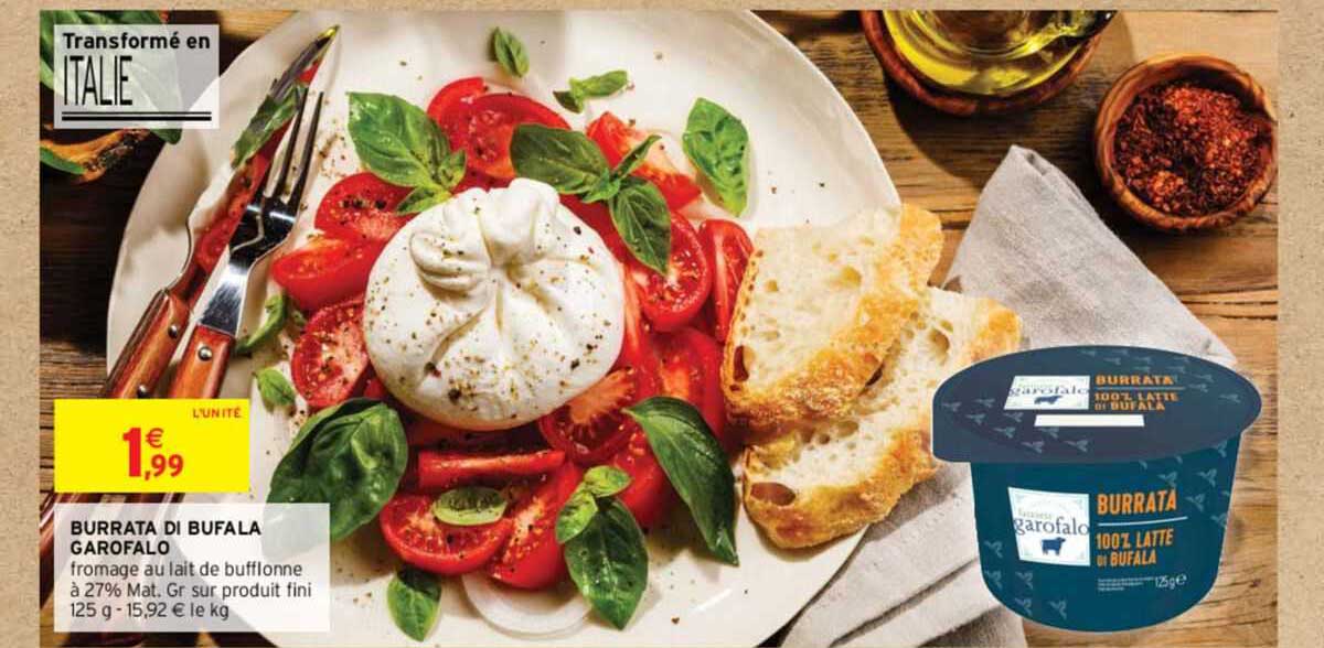Burrata Di Bufala Garofalo