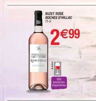 buzet rose roches d'hillac