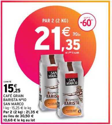 café grain barista n°10 san marco