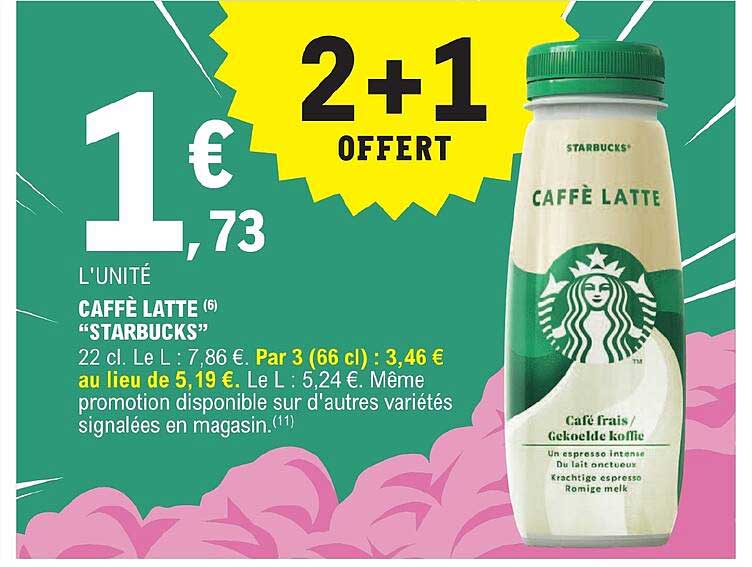 caffè latte "starbucks